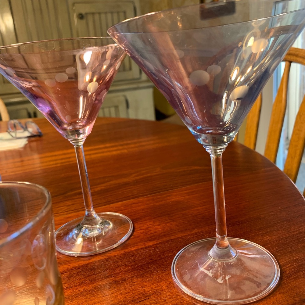 Elegant Polish-Made Martini Glass Set